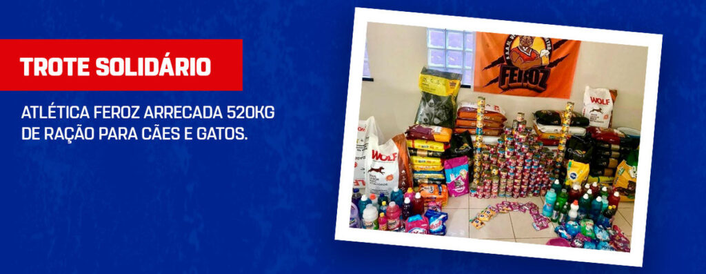 Trote Solidário Faz Arrecadação De Alimentos Para Abrigos De Animais Resgatados