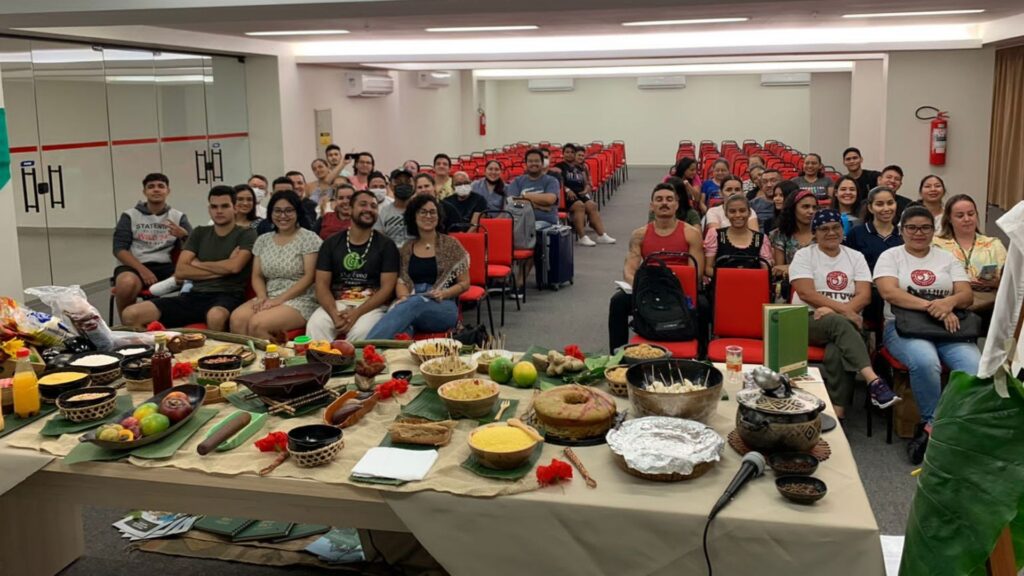 Imagem mostra as atividades transversais de gastronomia