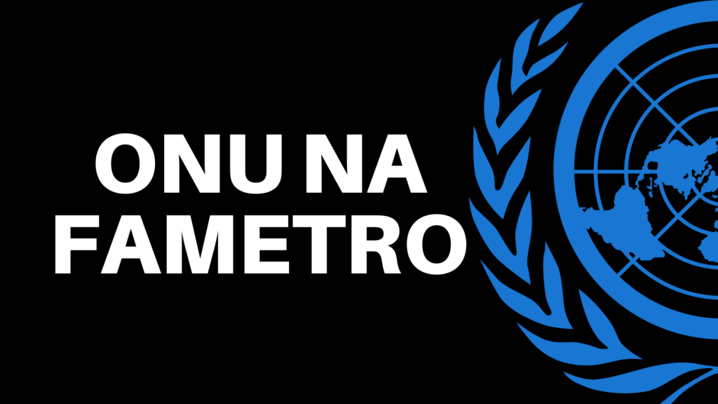 Fametro promove debate sobre a ONU e Direitos Humanos na próxima sexta-feira (3/6) Imagem mostra as palavras Onu na Fametro