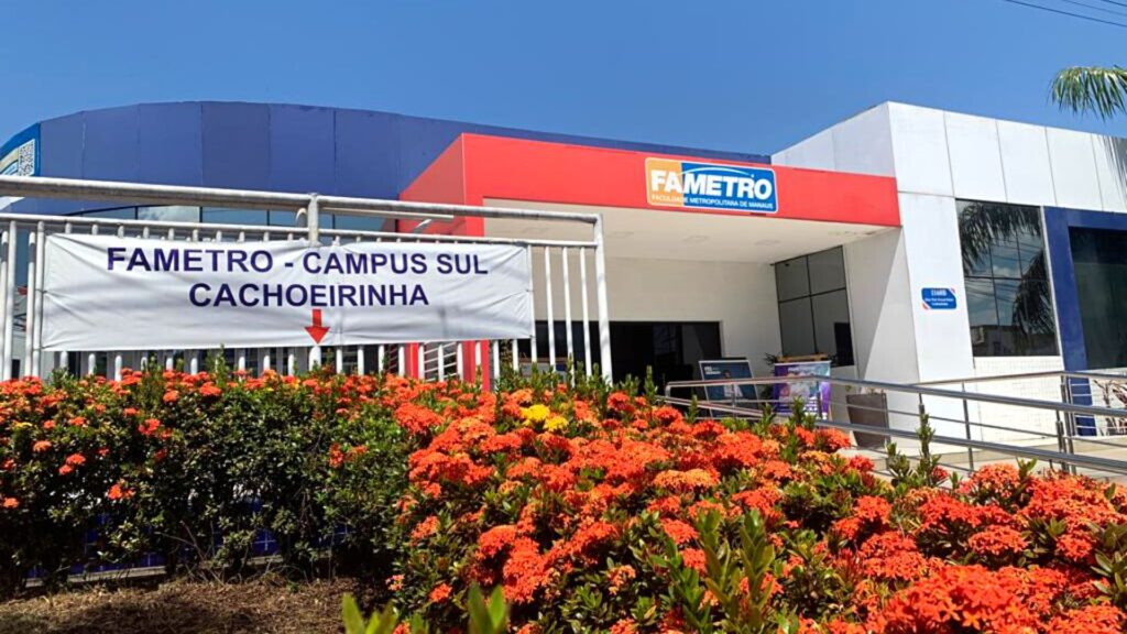 Fametro Cachoeirinha realiza ‘Festa Julina’ para a comunidade Imagem mostra a fachada da Fametro Cachoeirinha onde será realizada a Festa Julina