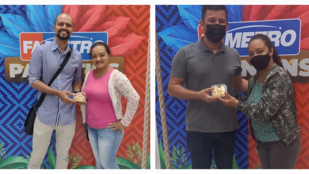 Imagem mostra acolhimento de professores na Fametro Parintins