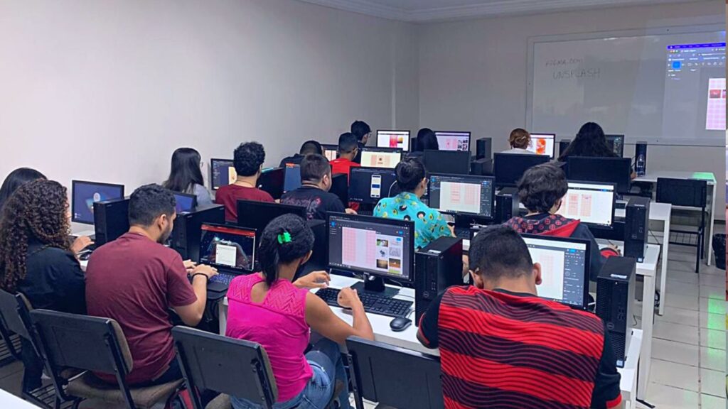 Alunos de Design Gráfico