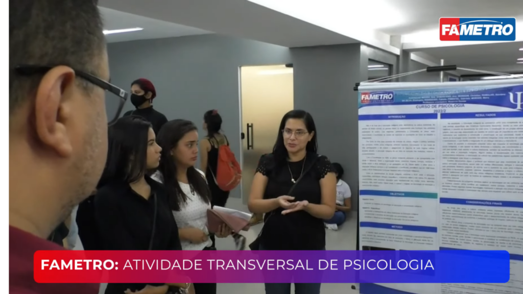 Atividade transversal com alunos de psicologia da Fametro