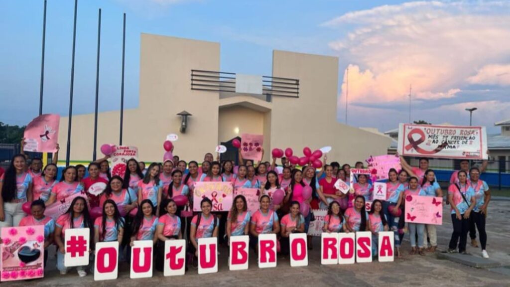 Atividades alusivas ao Outubro Rosa marcam o mês na Fametro Outubro Rosa nas unidades da Fametro