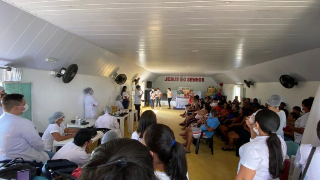 Curso de Enfermagem realiza ação de conscientização no conjunto Viver Melhor 2 Curso de enfermagem realiza ação no viver melhor 2