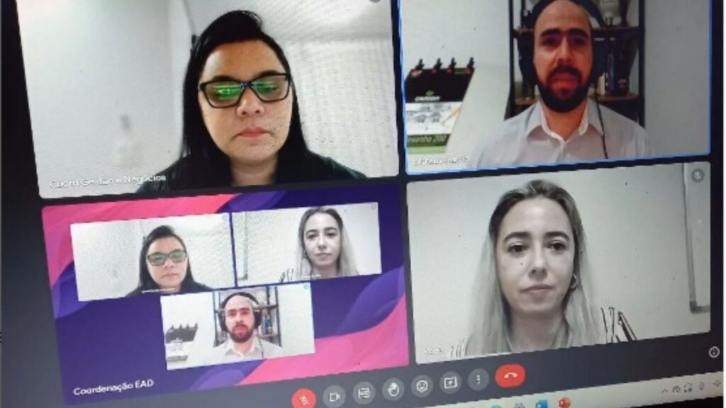 roda de conversa virtual EAD fametro