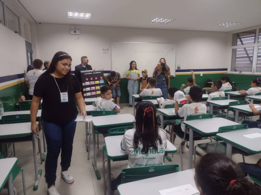 Cursos de Pedagogia da Fametro participam de ação do Programa Educa+ em escola municipal Ação faz parte do programa da Prefeitura de Manaus | Foto: Divulgação/ Fametro