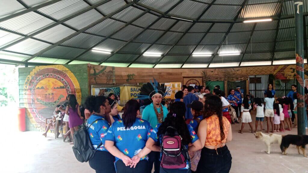 Cursos de Pedagogia e Direito promovem ações sociais no Parque das Tribos direito e pedagogia no parque das tribos