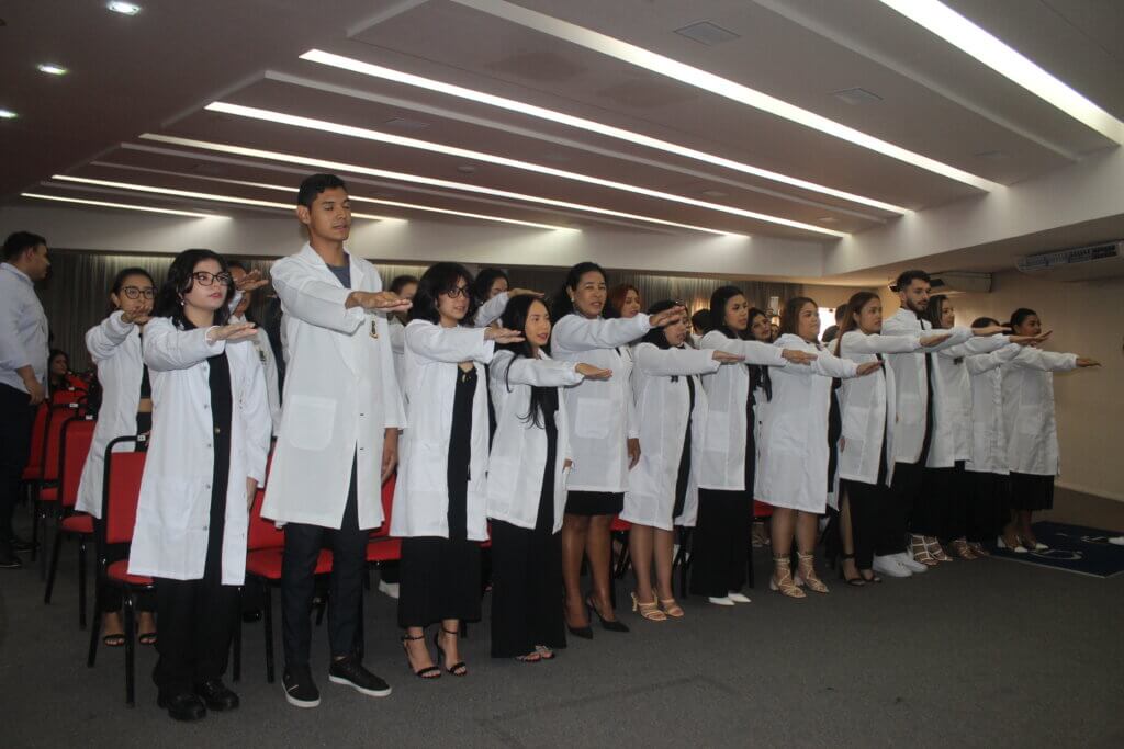 cerimonia do jaleco fonoaudiologia