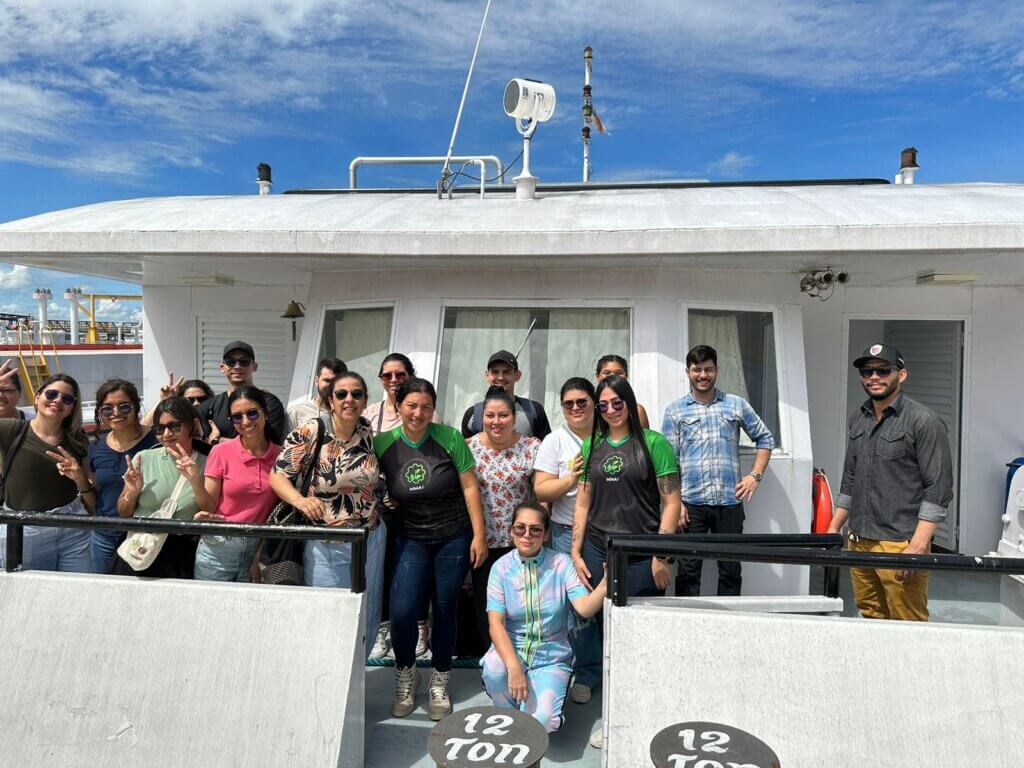 Alunos de engenharia ambiental realizam sobre controle de poluição dos rios controle poluição rios