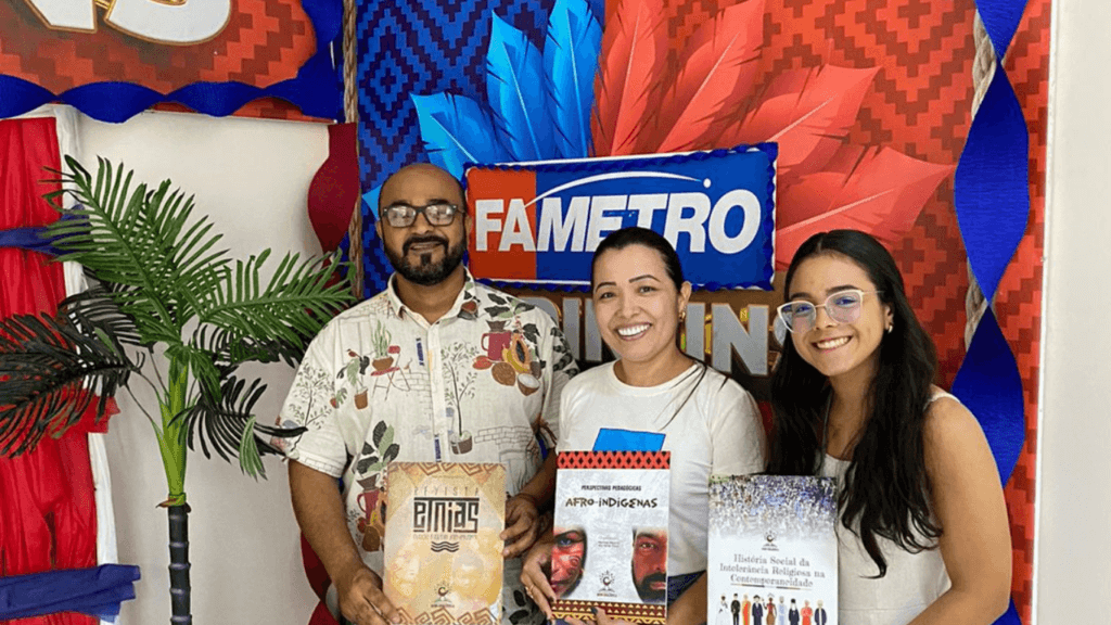 Fametro Parintins recebe coordenador da Escola Afro-Amazônica