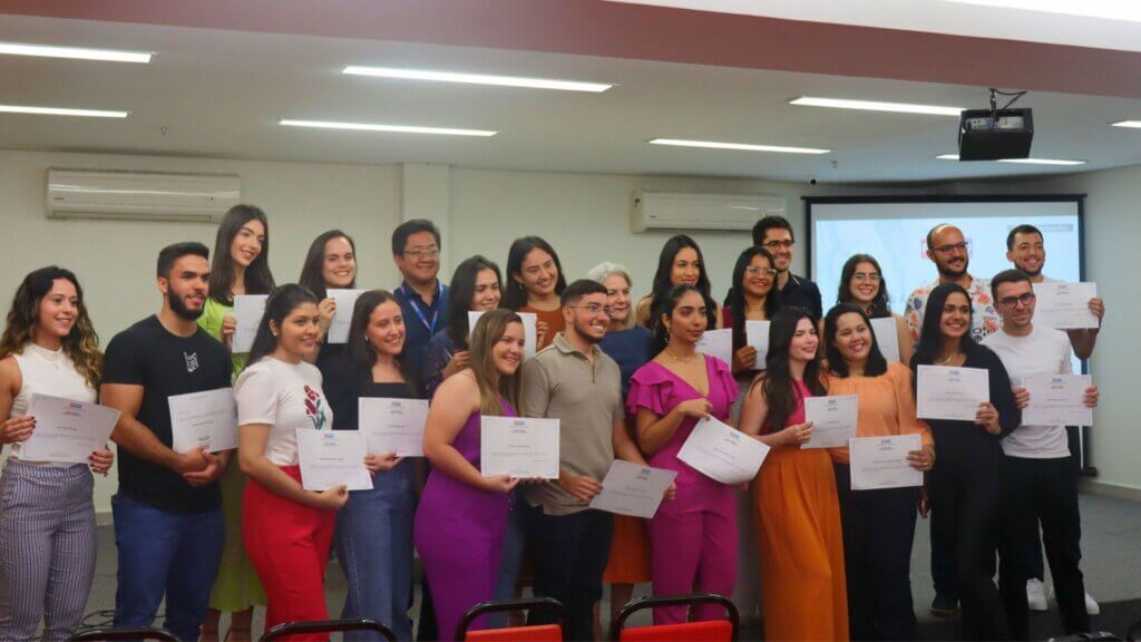 alunos premiados na honra ao mérito acadêmico