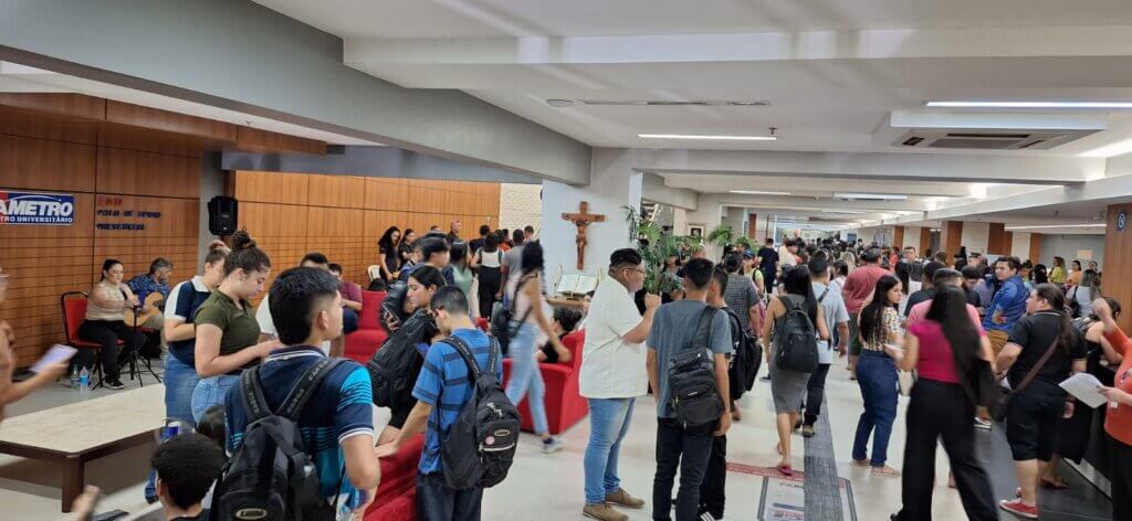 recepção dos calouros 2023/2