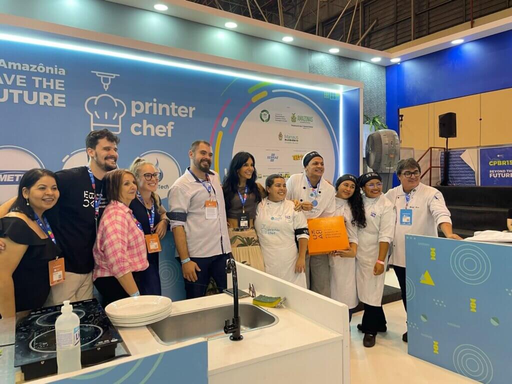 Equipe da Fametro no Printer Chef
