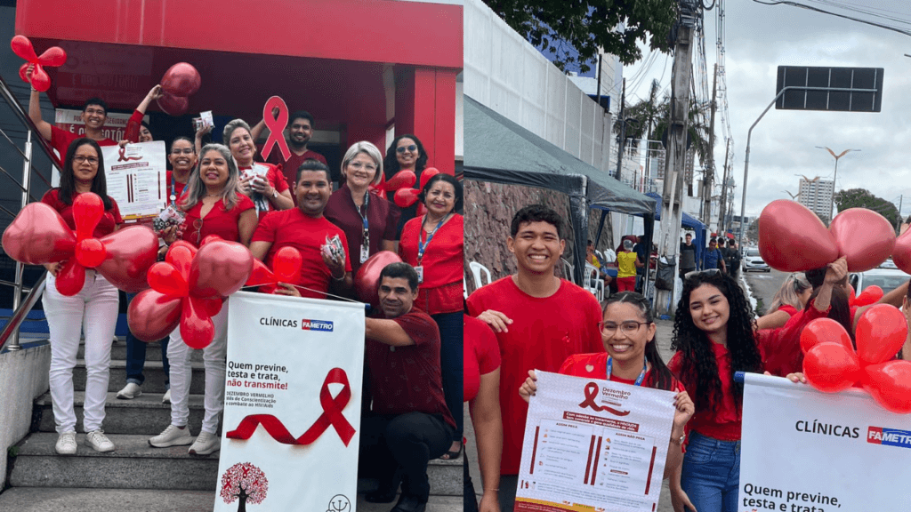 Clínicas Fametro promove Corredor Vermelho em alusão ao Dezembro Vermelho