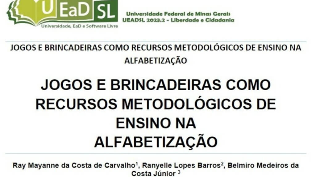 Aluna de Pedagogia EaD da Fametro tem artigo publicado em evento científico