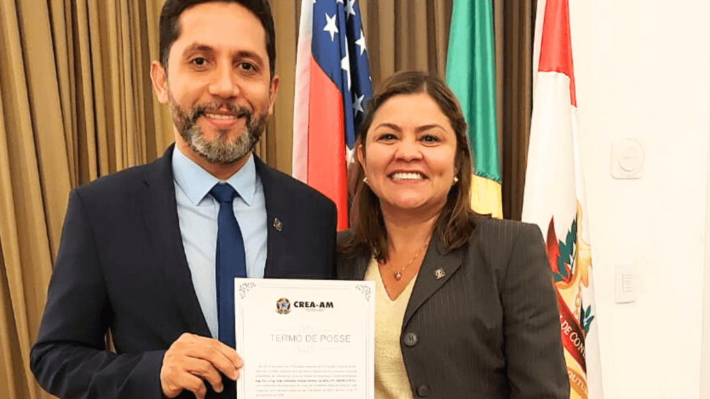 Engenheiro Civil Sebastião Robson Ferreira Eleito Vice-Presidente do CREA/AM