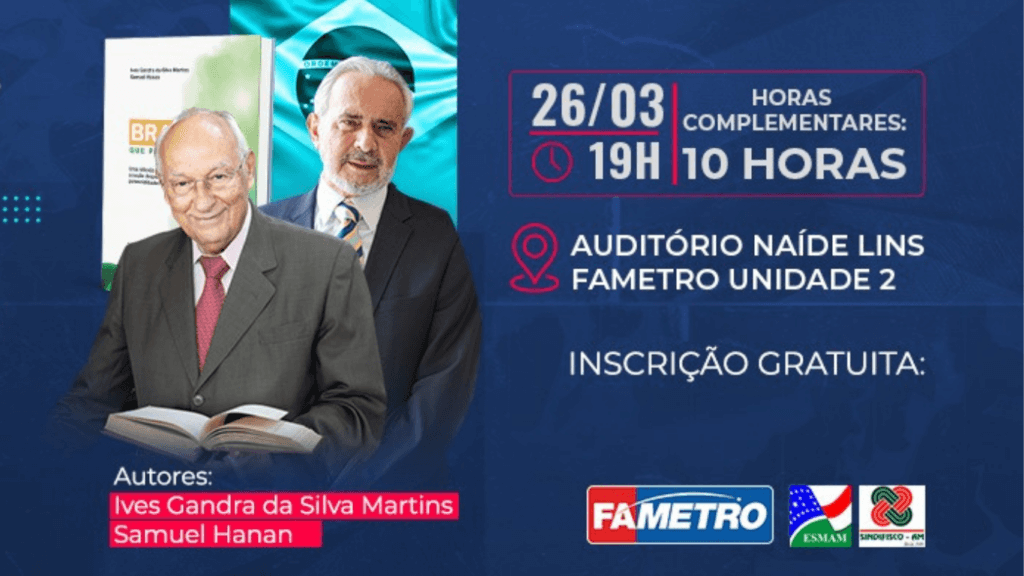 Livro “Brasil, que país é este” será lançado no Centro Universitário Fametro
