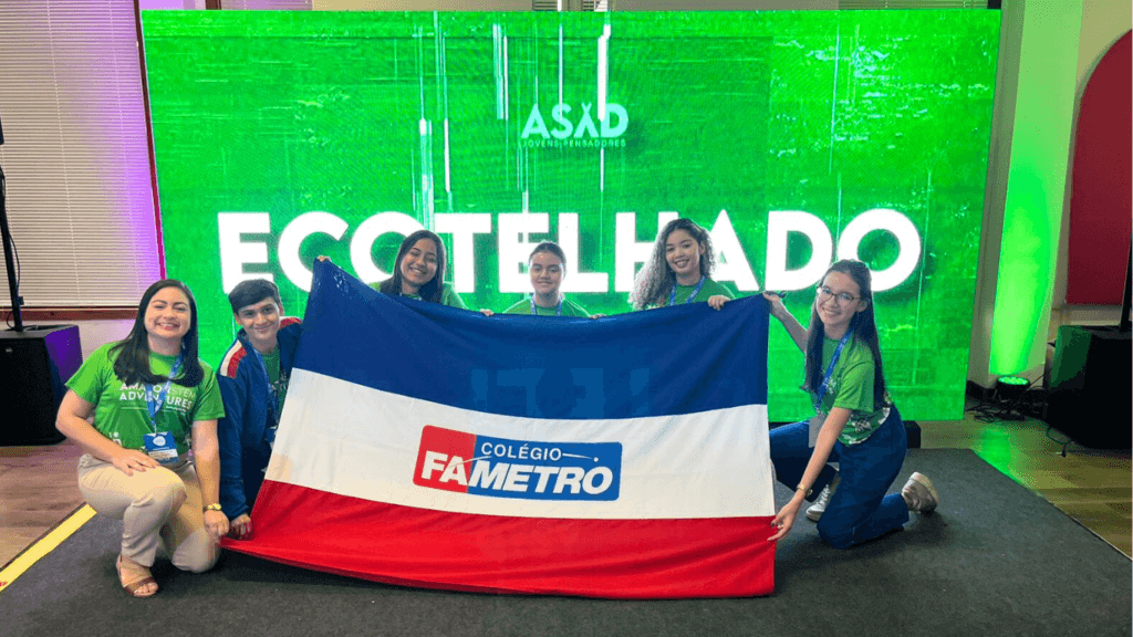 Colégio Fametro vence o Projeto Telhado Verde na Amazon Stem Adventures 2024