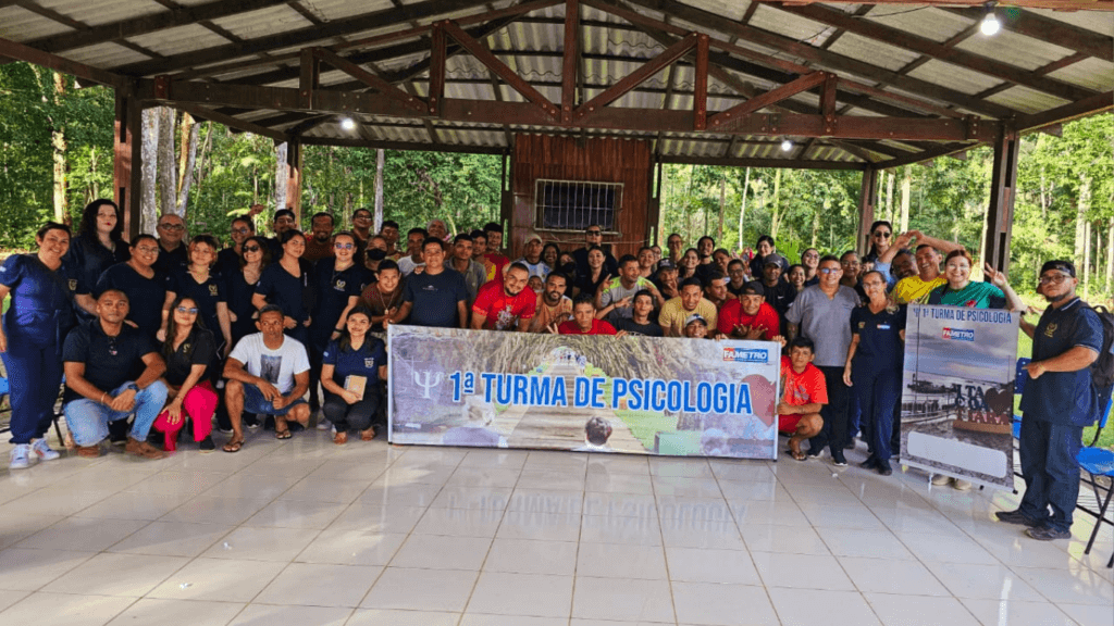 Curso de Psicologia da Fametro Itacoatiara Realiza Projeto de Extensão na Fazenda Esperança