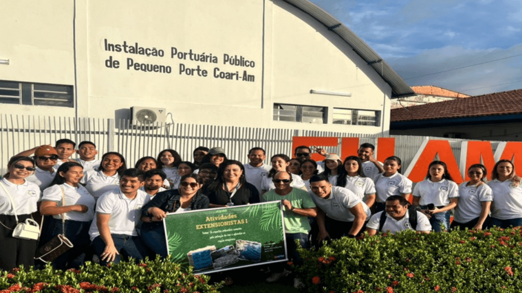 Fametro Coari: Alunos de Enfermagem Semipresencial promovem ação em prol dos cuidados ambientais