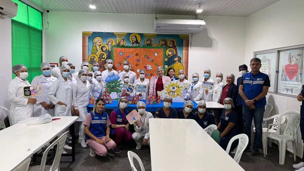 I Semana do Controle de IRAS é inaugurada no HRT em parceria com a Fametro Tefé