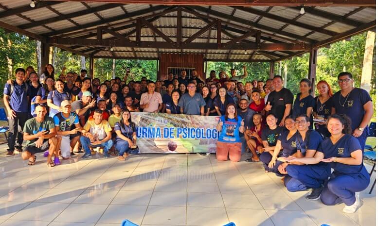 Alunos de Psicologia realizam projeto de extensão na Fazenda Esperança
