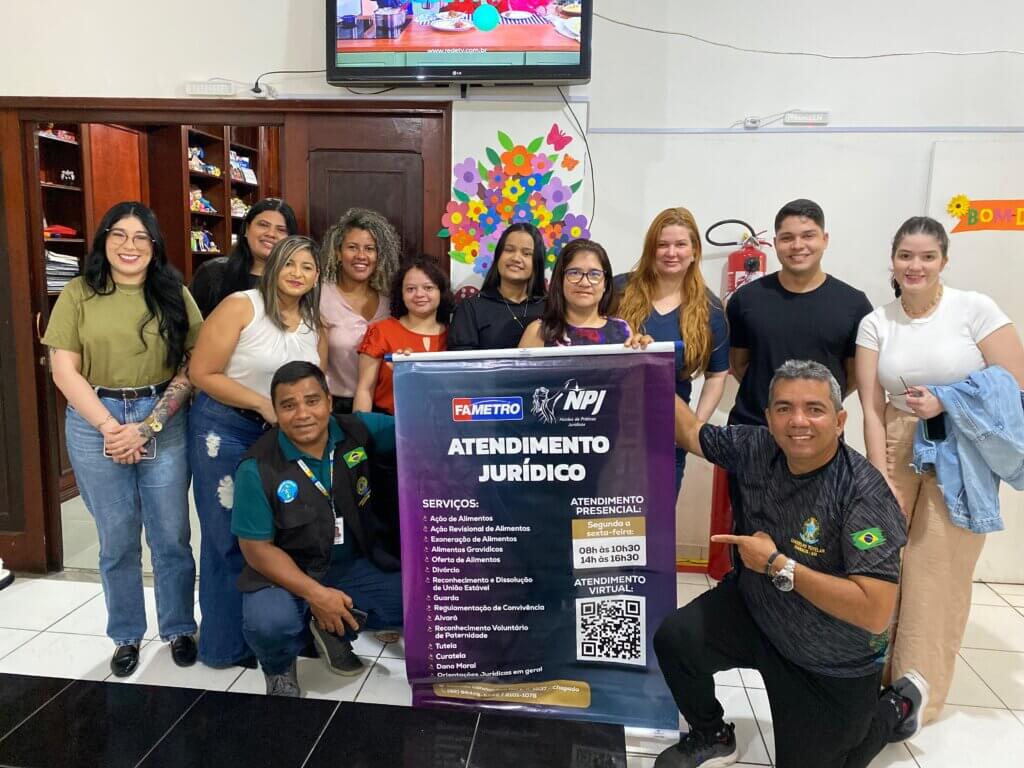 Acadêmicos de Direito realizam atendimentos jurídicos gratuitos no Conselho Tutelar de Manaus