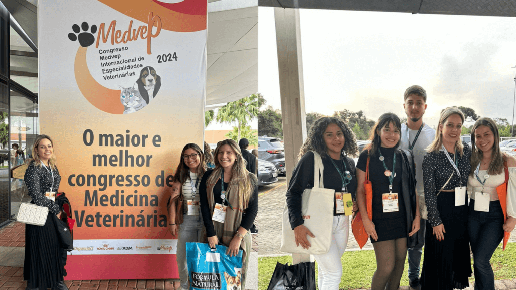 Curso de Medicina Veterinária do Centro Universitário Fametro participa de Congresso Internacional em Curitiba (PR).
