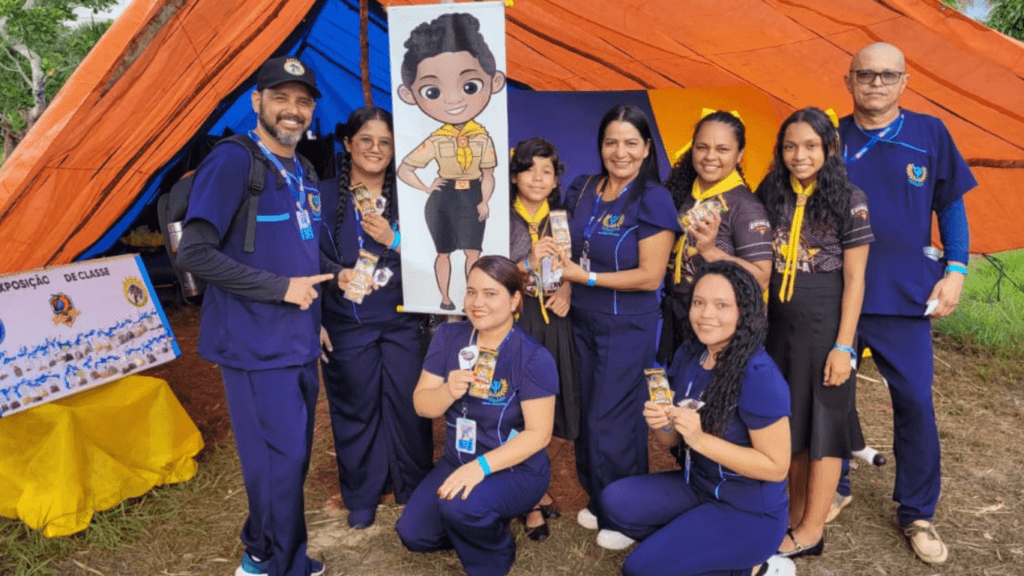 Curso de Psicologia da Fametro em Coari promove ação no Camporí integrado de unidades