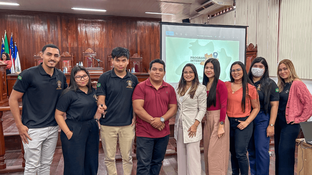 Curso de Direito da Fametro Parintins participa de encerramento do programa de interiorização da justiça