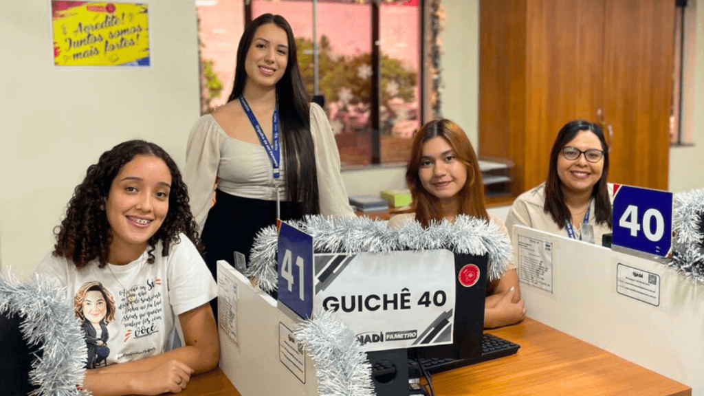 NADI: Núcleo de Apoio ao Discente da Fametro facilita jornada acadêmica e oferece oportunidades de estágio