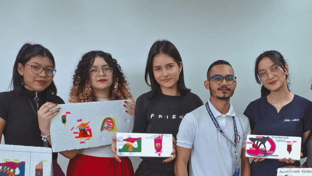 Alunos de Fonoaudiologia da Fametro realizam aula prática de modelagem 3D