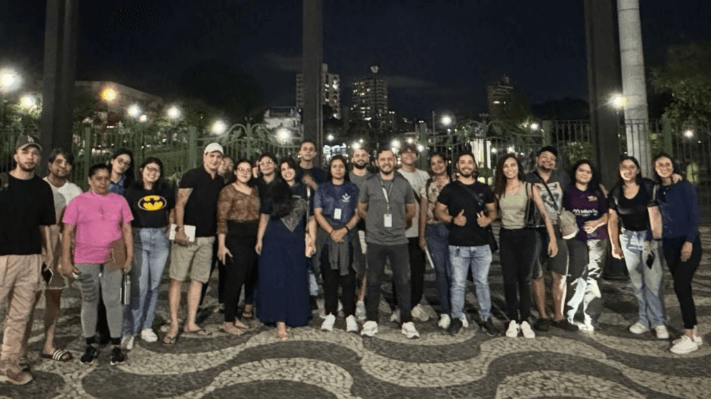 Estudantes de Arquitetura e Urbanismo realizam visita técnica ao Parque Jefferson Péres