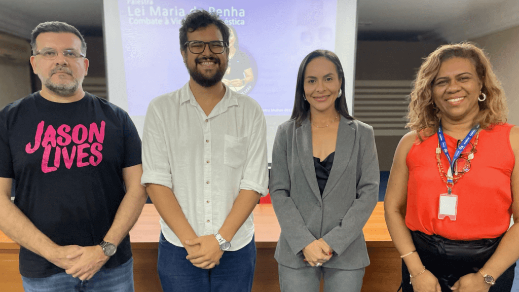 Você não está sozinha: Curso de Direito da Fametro promove palestra sobre violência contra a mulher