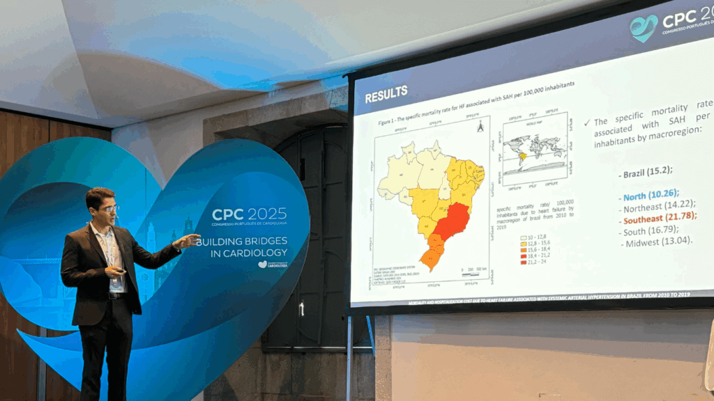 Acadêmico da Fametro apresenta pesquisa em congresso internacional de Cardiologia em Portugal
