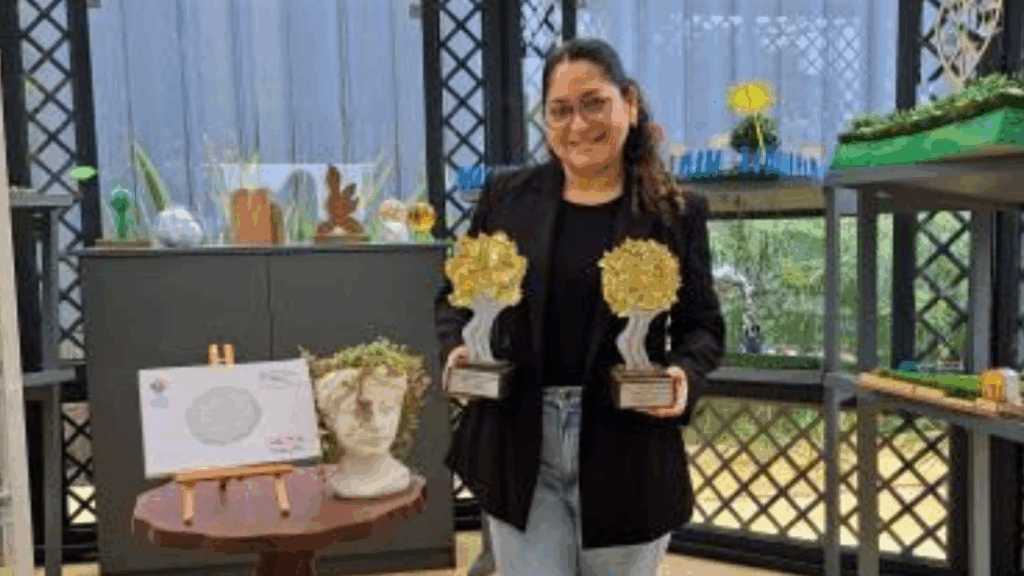 Egressa da Fametro assina troféu de festival internacional em Portugal