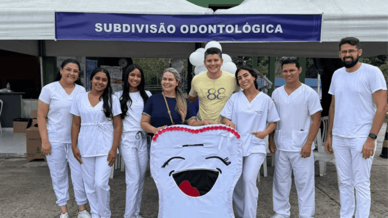 Curso de Odontologia da Fametro participa do Domingo Aéreo 2025 na Base Aérea de Manaus