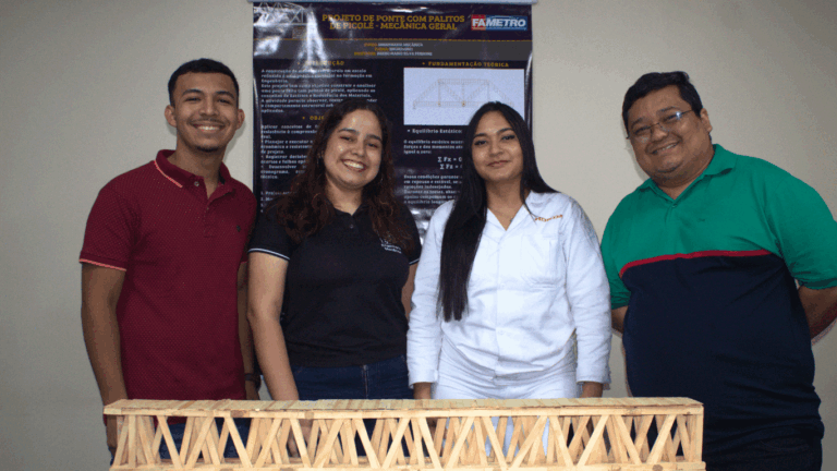 Projetos de Estruturas: Acadêmicos de Engenharia Mecânica apresentam soluções criativas
