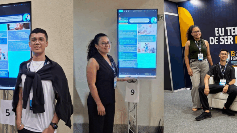 Acadêmicos de Fisioterapia da Fametro são aprovados em Congresso Internacional em Fortaleza