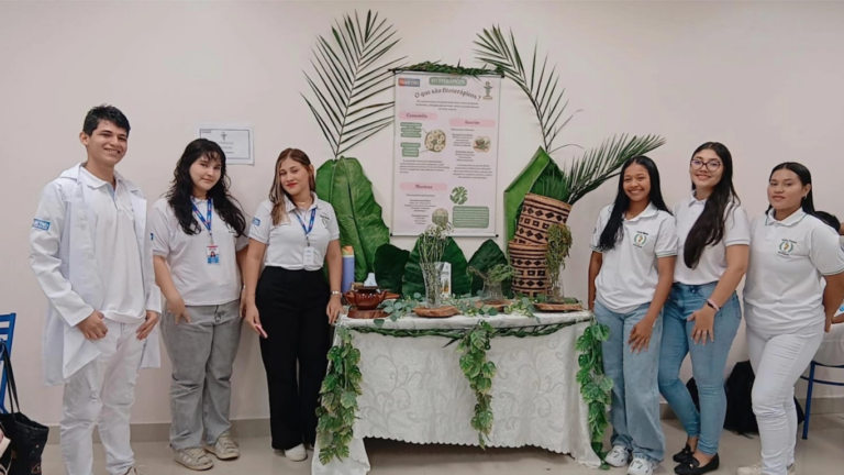 Fametro Tabatinga realiza mostra acadêmica sobre saúde, alimentação e plantas medicinais na tríplice fronteira