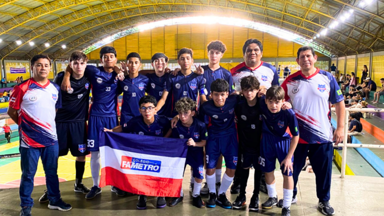 Colégio Fametro goleia por 10 a 0 e embala no JEPAM 2026