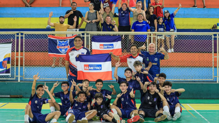 Time infantil da Fametro vence Betel e avança às quartas de final dos JEPAM 2026